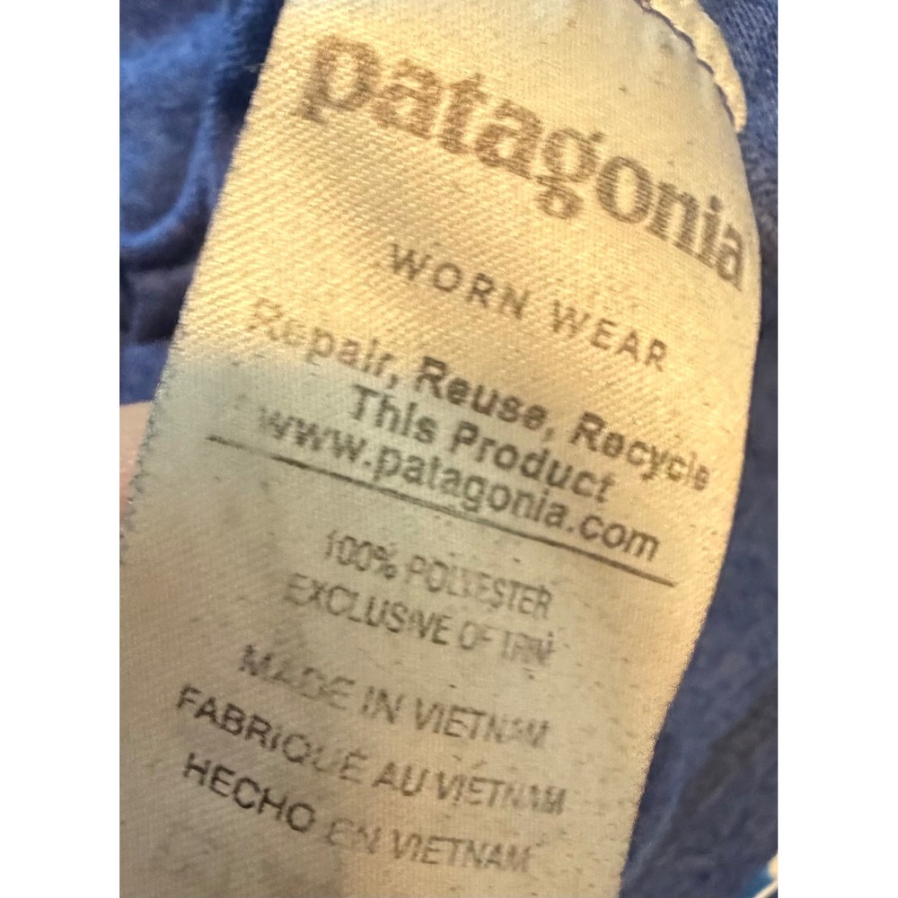 Patagonia Capilene Cool Daily Shirt Womens Blue Heather Short Sleeve  SP18 small - Picture 5 of 7